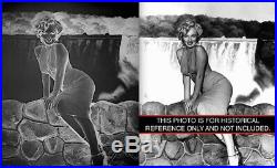 Marilyn Monroe 1953 Vintage Press Photo Negative Niagara Bruno Bernard 8x10