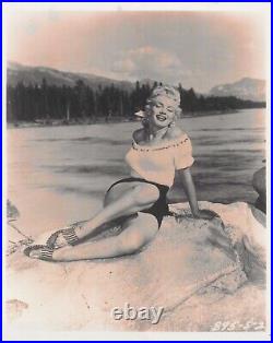 Marilyn Monroe (1970s)? Bombshell Sexy Leggy Chessecake Vintage Photo K 152
