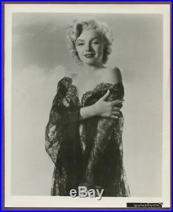Marilyn Monroe In Sexy Lace Lingerie Original 1954 Photograph Vintage Photo J29