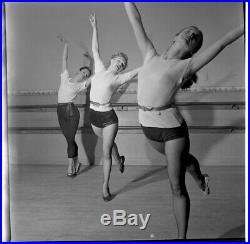Marilyn Monroe Vintage 1940's image dancing Original 2 1/4 B/W Photo Negative