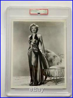Marilyn Monroe Vintage Frank Powolny Photograph 8 x 10 Reindeer Dress PSA LOA