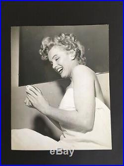 Marilyn Monroe Vintage Photograph 8 x 9 Mel Traxel Beverly Carlton Hotel 1952