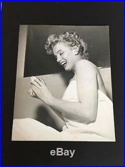 Marilyn Monroe Vintage Photograph 8 x 9 Mel Traxel Beverly Carlton Hotel 1952