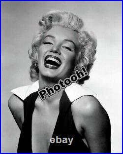 Marilyn Monroe With Big Smile In The Studio Celebrity REPRINT RP #9887