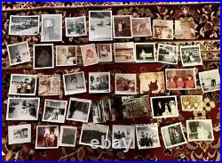 Mixed Lot of Vintage Photos and Snapshots 383 Total Black & White Color Pics