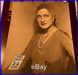 NORMA SHEARER FABULOUS vintage 1930 ORIGINAL MGM JUMBO LOBBY CARD LET US BE GAY
