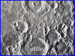 Nasa Apollo Rare Real Vintage B&w Photo F13 11x14 Consolidated Lunar Atlas