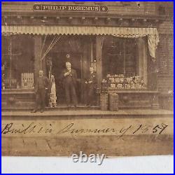 New Jersey General Store Photo c1870 Montclair Philip Doremus Trimble Scale B163