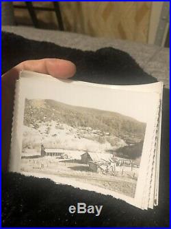 New Mexico Vintage Polaroid Photographs B & W Madrid Trichas Lot Of 45 Photos
