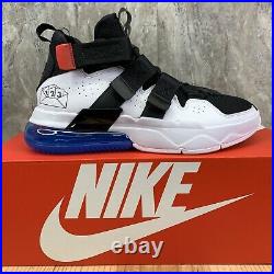 Nike Air Edge 270 Size 9.5 Mens Black White Photo Blue Shoes