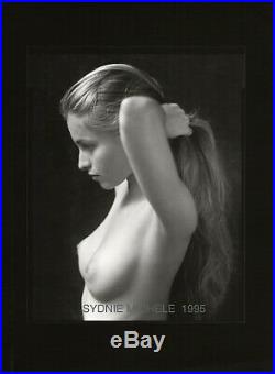 Nude Female Photo 4x5 Contact Dkrm Print Signed Orig