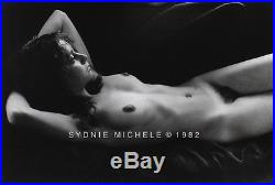 Nude Female Photo / 8x10 B/w Dkrm Print / Signed Sydnie Michele 1982