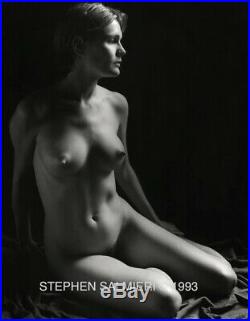Nude Female Photo 8x10 B&w Dkrm Print1993 Signed