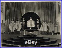 OUR BLUSHING BRIDES (1930) Vntg orig dbl wt 11x14 JOAN CRAWFORD lingerie show VG