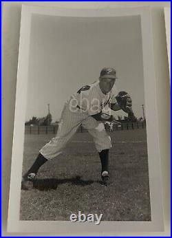 Official Phillies Baseball Individuals & Action B&W Press Photo Pack 1950s COA