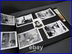 Old Black & White Photo Album LIFE IN USA 1952-57 Colorado Utah Maybe California