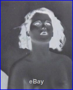 Original 1933 Vintage Negative Photograph of Hedy Lamarr ecstasy first nude Film