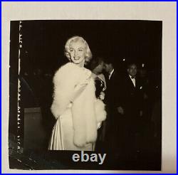 Original 1953 Marilyn Monroe Photo Walter Winchell Ciro's Snapshot Candid Stamp