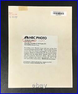 Original 1996 Mariah Carey Press Photo Wire Vintage Rare B&W Photograph Music