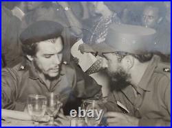 Original Che Guevara Fidel Castro Photograph Cuba Cuba President