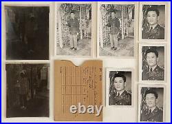 Original Korean War Era Photo Pack & Negatives OOAK Lieutenant H. Oh from Korea