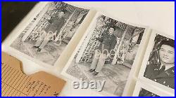 Original Korean War Era Photo Pack & Negatives OOAK Lieutenant H. Oh from Korea