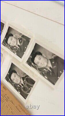 Original Korean War Era Photo Pack & Negatives OOAK Lieutenant H. Oh from Korea