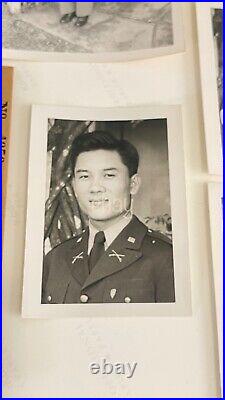 Original Korean War Era Photo Pack & Negatives OOAK Lieutenant H. Oh from Korea