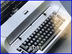 Original Large Photograph Black White Herbert Matter Industrial Typewriter 16x20