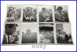 Original Robert Kennedy Political Photos Set By Photographer Set Of Eight Rare