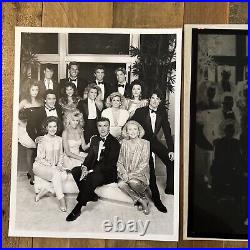 Original Vintage Bold & Beautiful, B&W Family photo with Negative 8x10