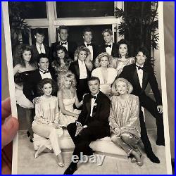 Original Vintage Bold & Beautiful, B&W Family photo with Negative 8x10