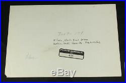 Original Vintage Fritz Henle Gelatin Silver Photo Print Signed St. Croix Skyline