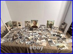 Over 2 Lbs Mixed Vintage Lot Black & White Photograph Snapshots Photos Military
