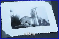PACKED Vintage photo album 1920s-50s 215 pics san francisco california cars ATQ