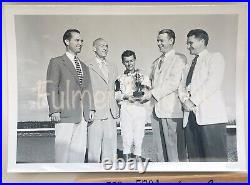 PRESS PHOTO PACK Horse Racing Vintage OOAK Photos & Negatives 1953 Jockey Award