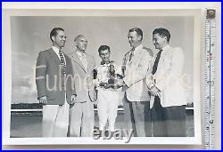 PRESS PHOTO PACK Horse Racing Vintage OOAK Photos & Negatives 1953 Jockey Award