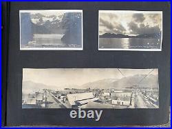 Panoramic Original Photo by Cameron VALDEZ ALASKA c 1910