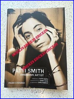 Patti Smith Gelatin Silver Signed by Photographer Frank Stefanko with Book