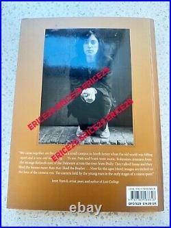 Patti Smith Gelatin Silver Signed by Photographer Frank Stefanko with Book
