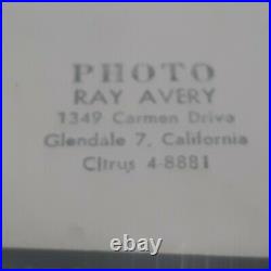 Phil Spector 1960s 8 by 10 inch Unpublished Ray Avery Photograph Phil Conducting