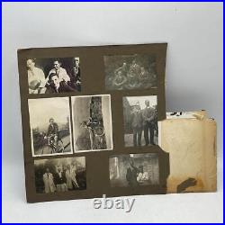Photo Album Pages Pre & Post WWII Great Britain Family Life