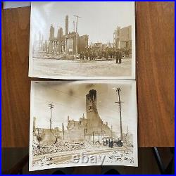 Photographs Paterson NJ The Great Fire 1902 by John Reid, 16 pcs. 8x10