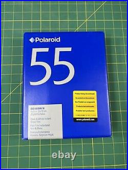 Polaroid 55 B&W Instant 4x5inch Sheet Film 20 photos ISO 50 Expired / Sealed