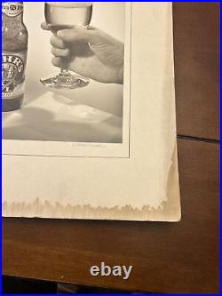 RARE 1940s Chicago Photographer A. GEORGE MILLER Original FEHR'S BEER Photo