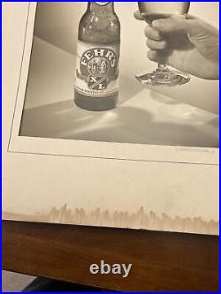 RARE 1940s Chicago Photographer A. GEORGE MILLER Original FEHR'S BEER Photo