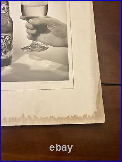 RARE 1940s Chicago Photographer A. GEORGE MILLER Original FEHR'S BEER Photo