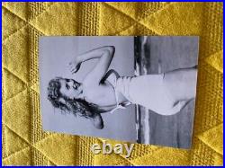 RARE Marilyn Monroe Black and White Photo Tobey Beach Andre De Dienes 8 x 10
