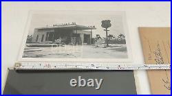 RARE VTG Photographer Estate 1953 PHILLIPS 66 Oil GAS STATION Photo Pack OOAK