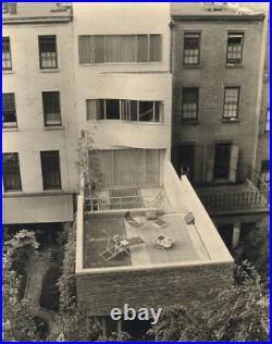 Ralph Steiner Photo of William Lescaze's Home Exterior 1934 8x10 B&W Photograph